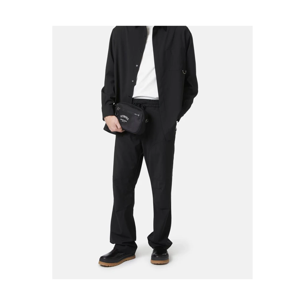 Iceberg Cargo stijl broek Black Heren