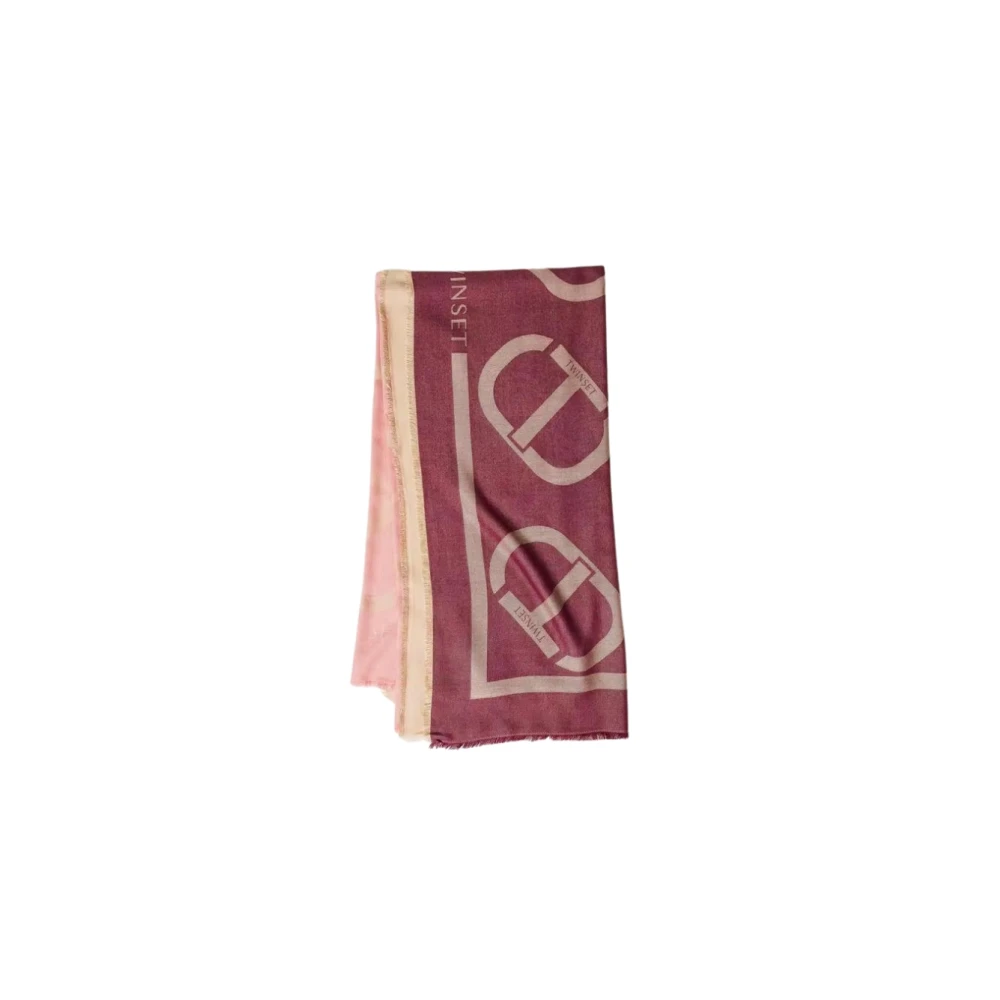 Twinset Stijlvol Logo Kefia Multicolor Dames