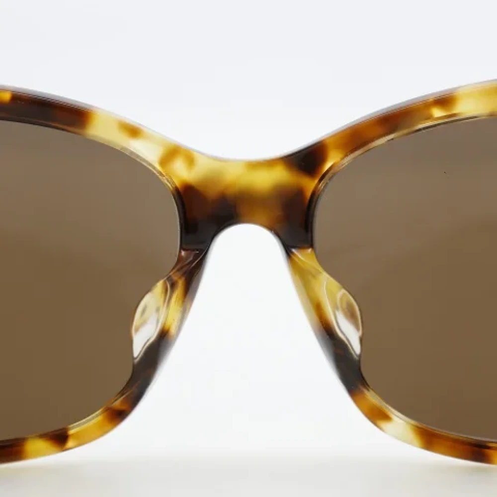 Coach Pre-owned Plastic sunglasses Brown Dames