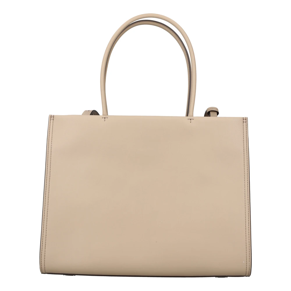 TORY BURCH Ella Bio Kleine Tote Tas Beige Dames