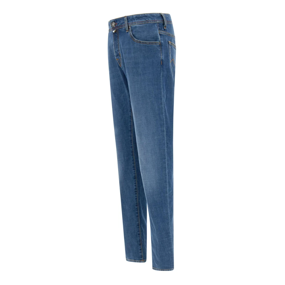 Jacob Cohën Heren Nick Jeans Blauw Denim Blue Heren