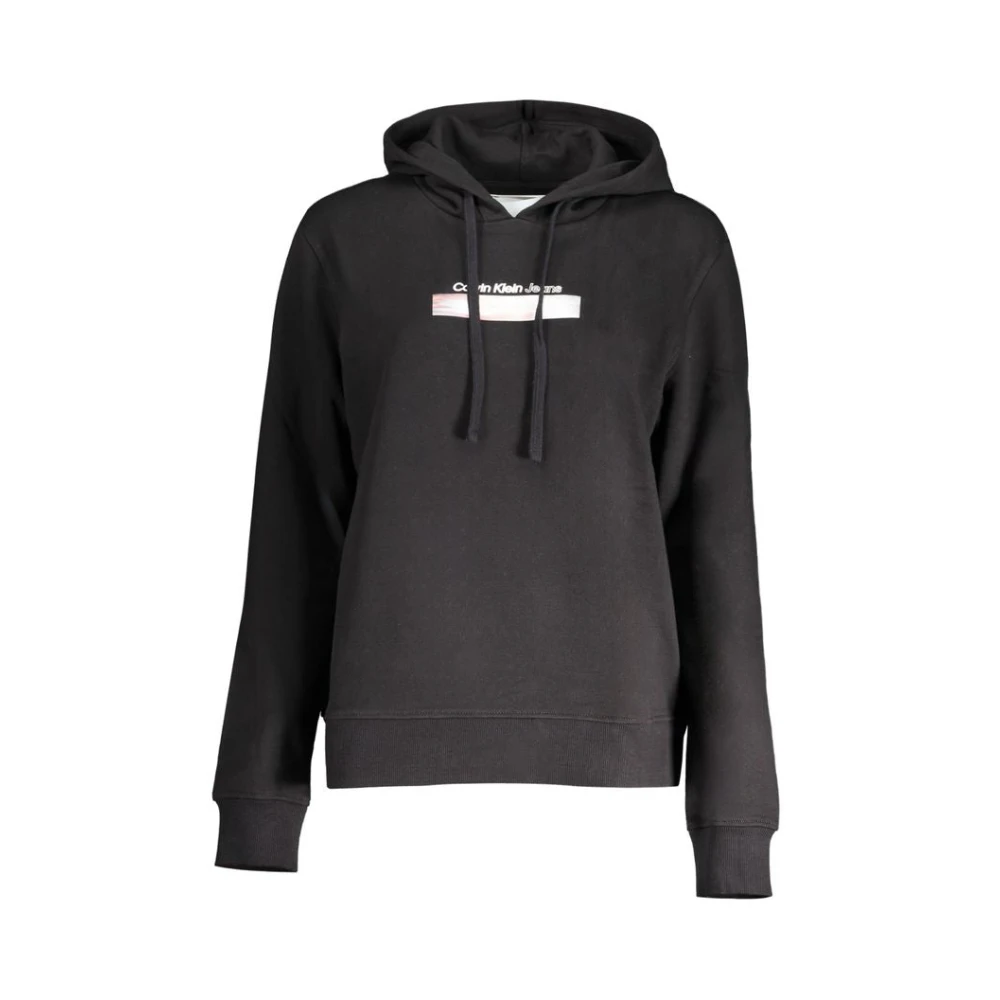 Calvin Klein Black Cotton Women's Sweatshirt - XL - Image 2