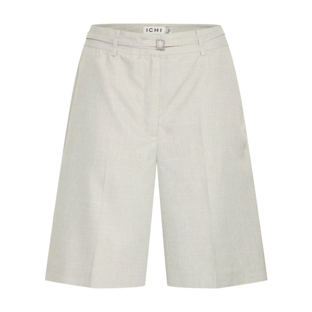 Ichi London Fog Melange Shorts & Knickers Gray Dames