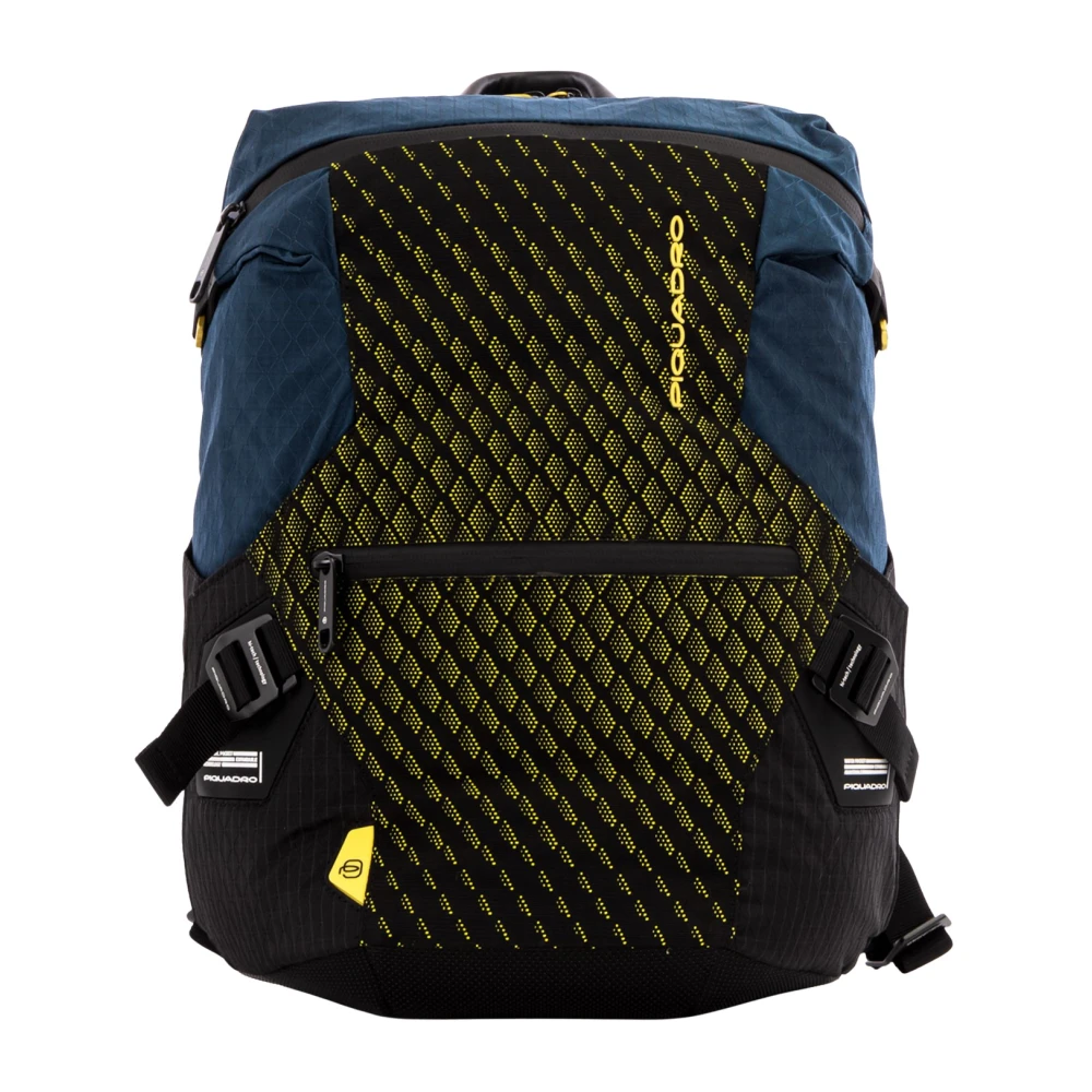 Piquadro Men's Blue Stylish Laptop And Tablet Backpack