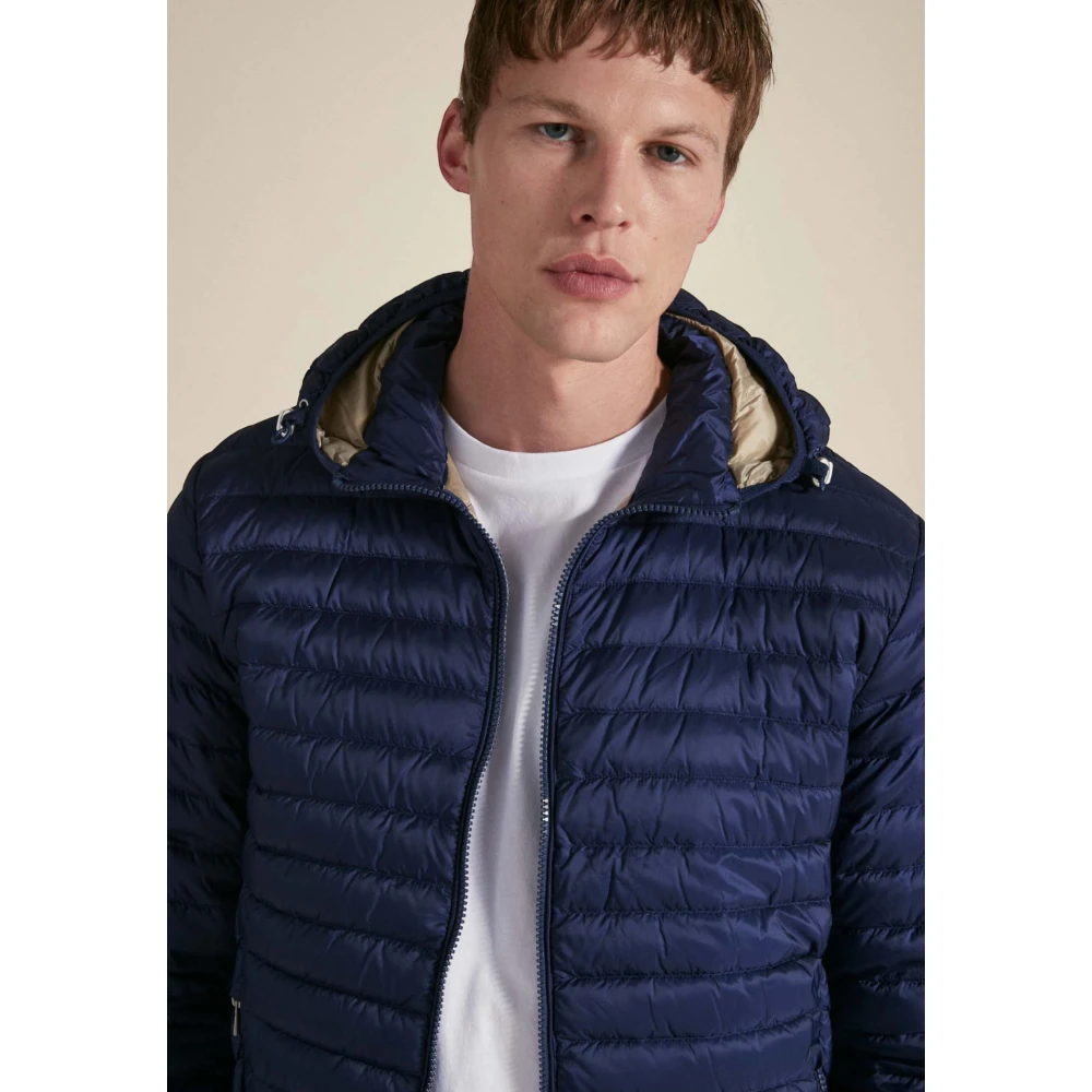 Ciesse Piumini Larry 2.0 Gewatteerde Jas met Capuchon Blue Heren