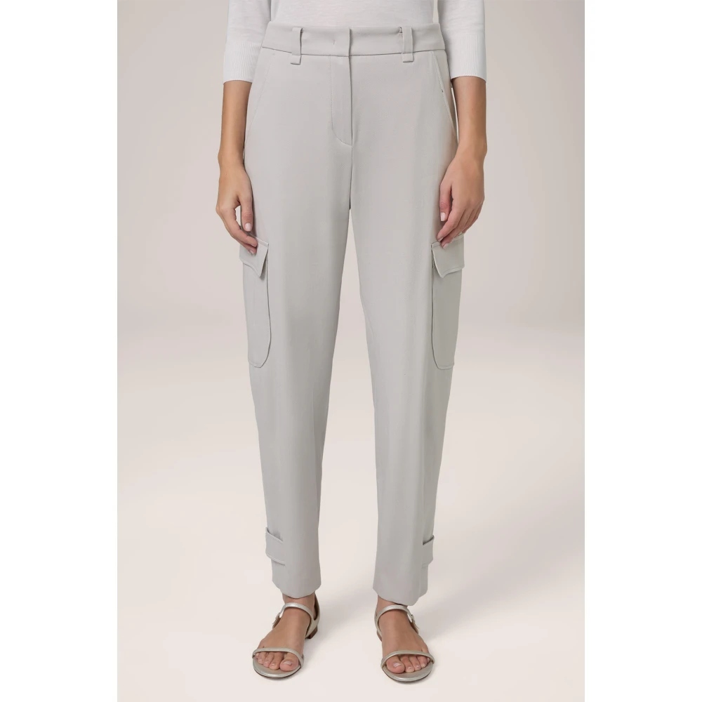 Windsor Cargobroek met regular fit Gray Dames