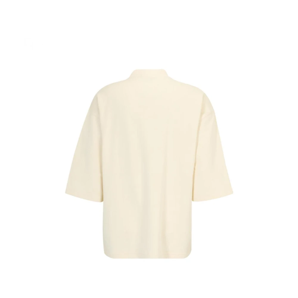 Fila Kimono T-shirt in polyestermix Beige Heren