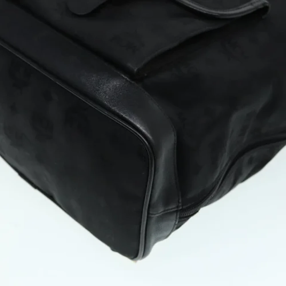MCM Pre-owned Leather backpacks Black Dames
