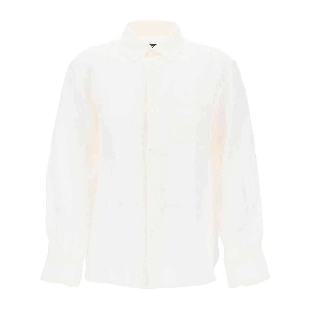 A.p.c. Witte Blouses Damesmode Ss24 White Dames