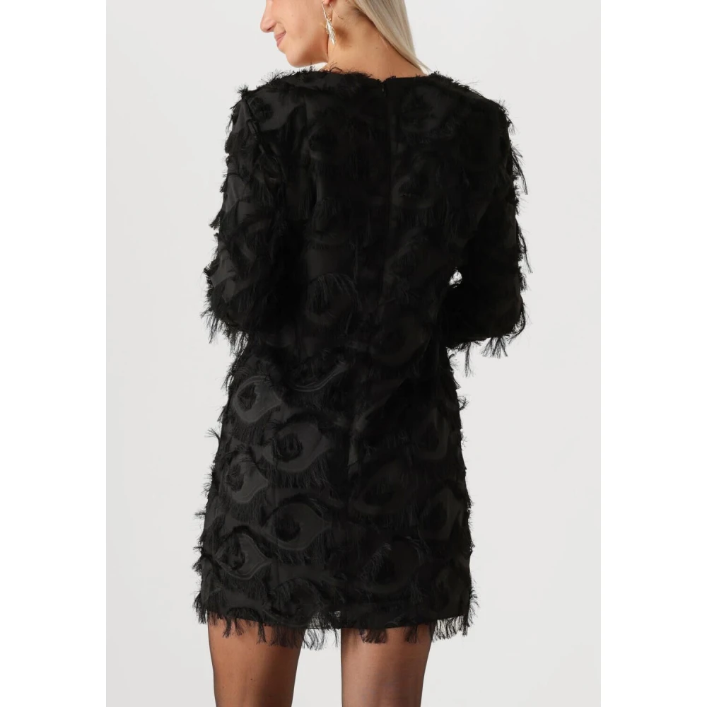 Minus Zwarte Korte Jurk Veelzijdige Stijl Black Dames