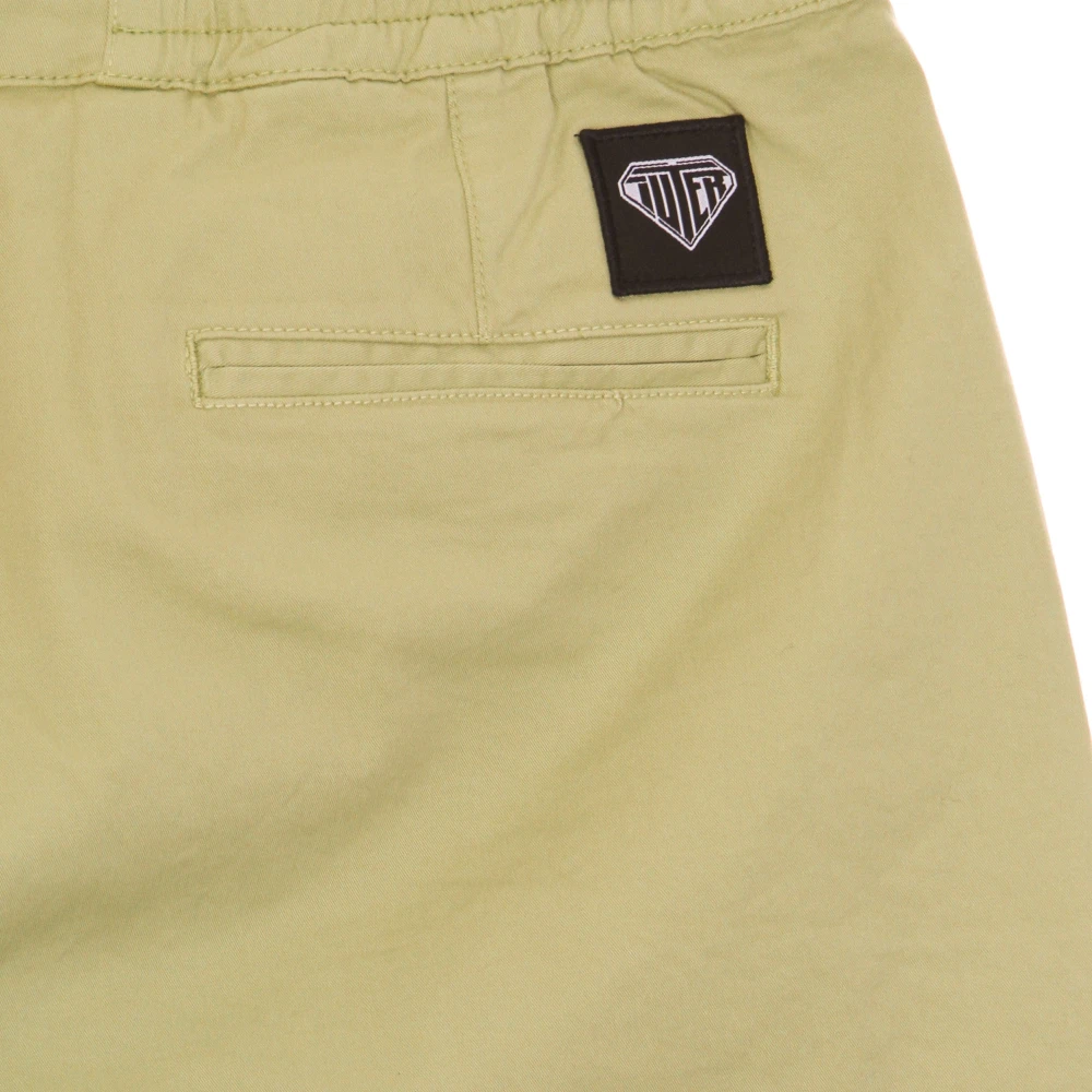 Iuter Beige Joggingbroek met Elastische Taille Beige Heren