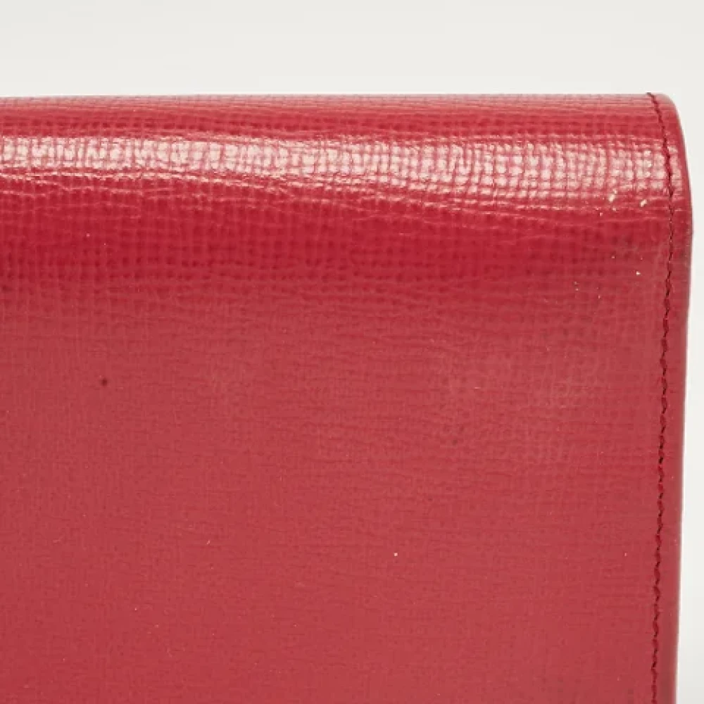 Bally Pre-owned Leather wallets Pink Dames