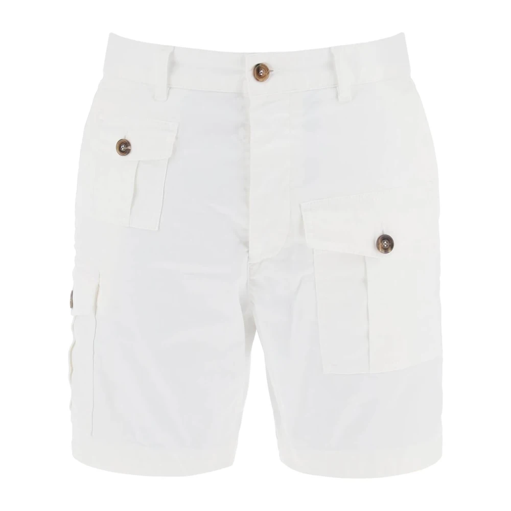 Dsquared2 Casual Shorts White Heren