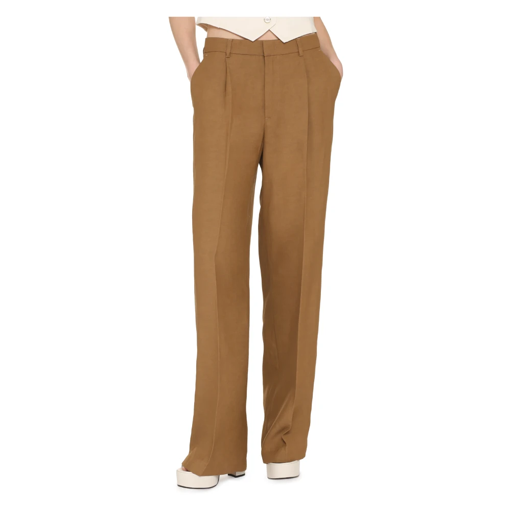 PT Torino Trousers Brown Dames