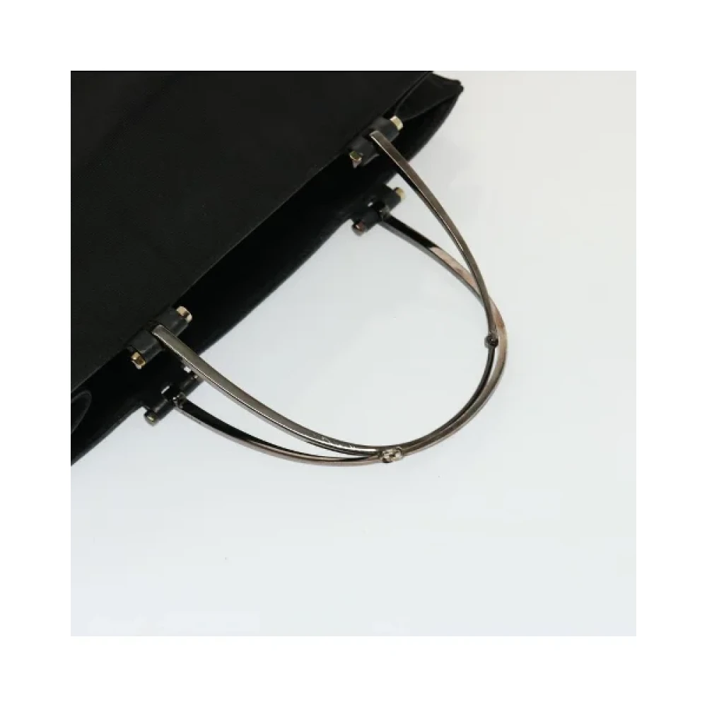 Gucci Vintage Pre-owned Nylon handbags Black Dames