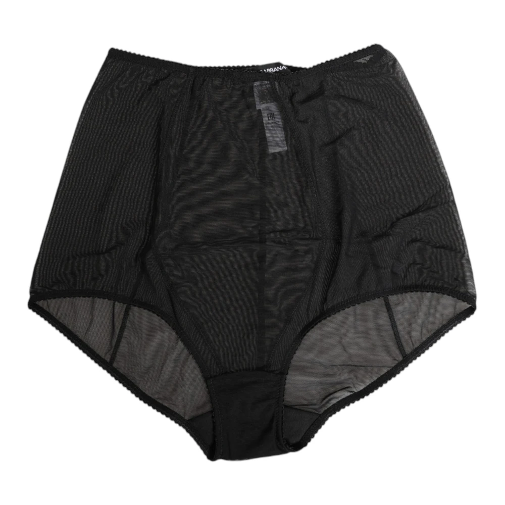 Dolce & Gabbana Women's Black High-Waist Shapewear - Underpants - S - Underwear