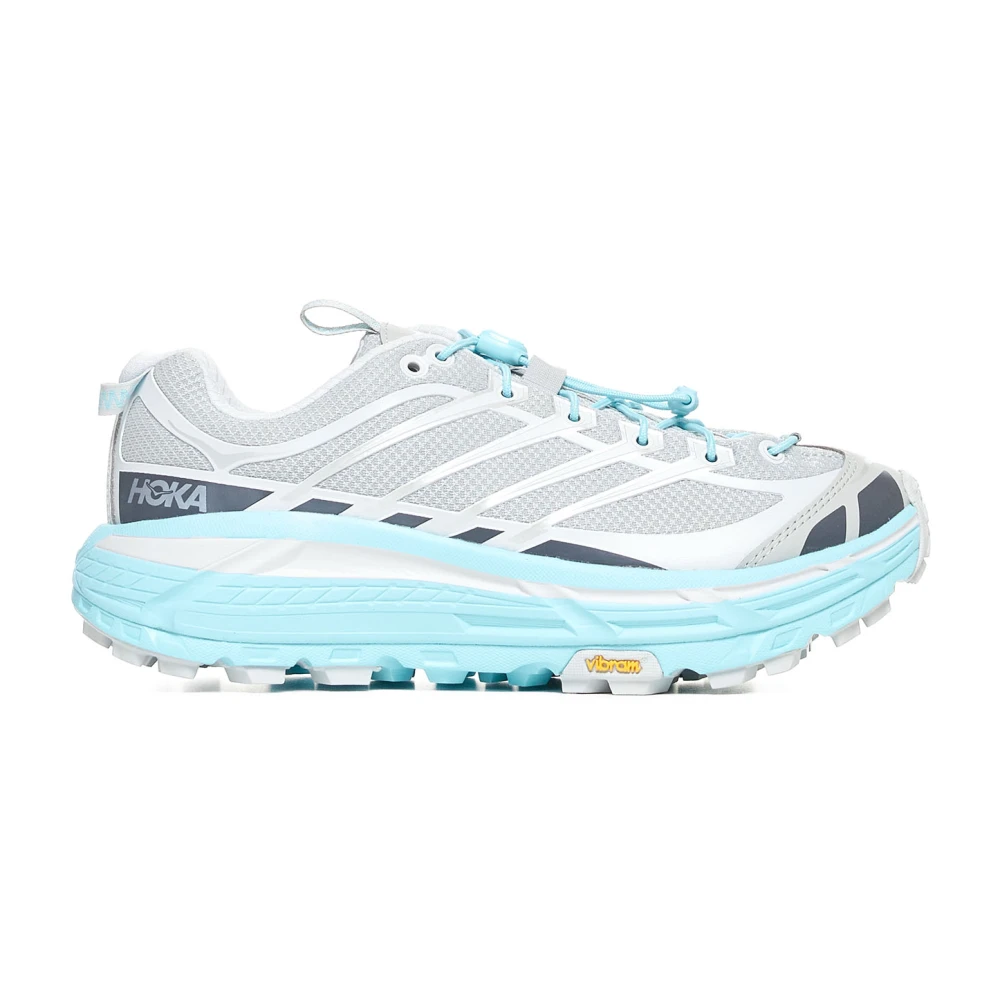 Hoka One One Unisex Mafate Three2 Sneakers Gray, Dam