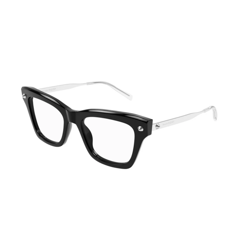 Alexander Mcqueen Women's Black Glasses, 52 Mm, Am0484o Optical Frame