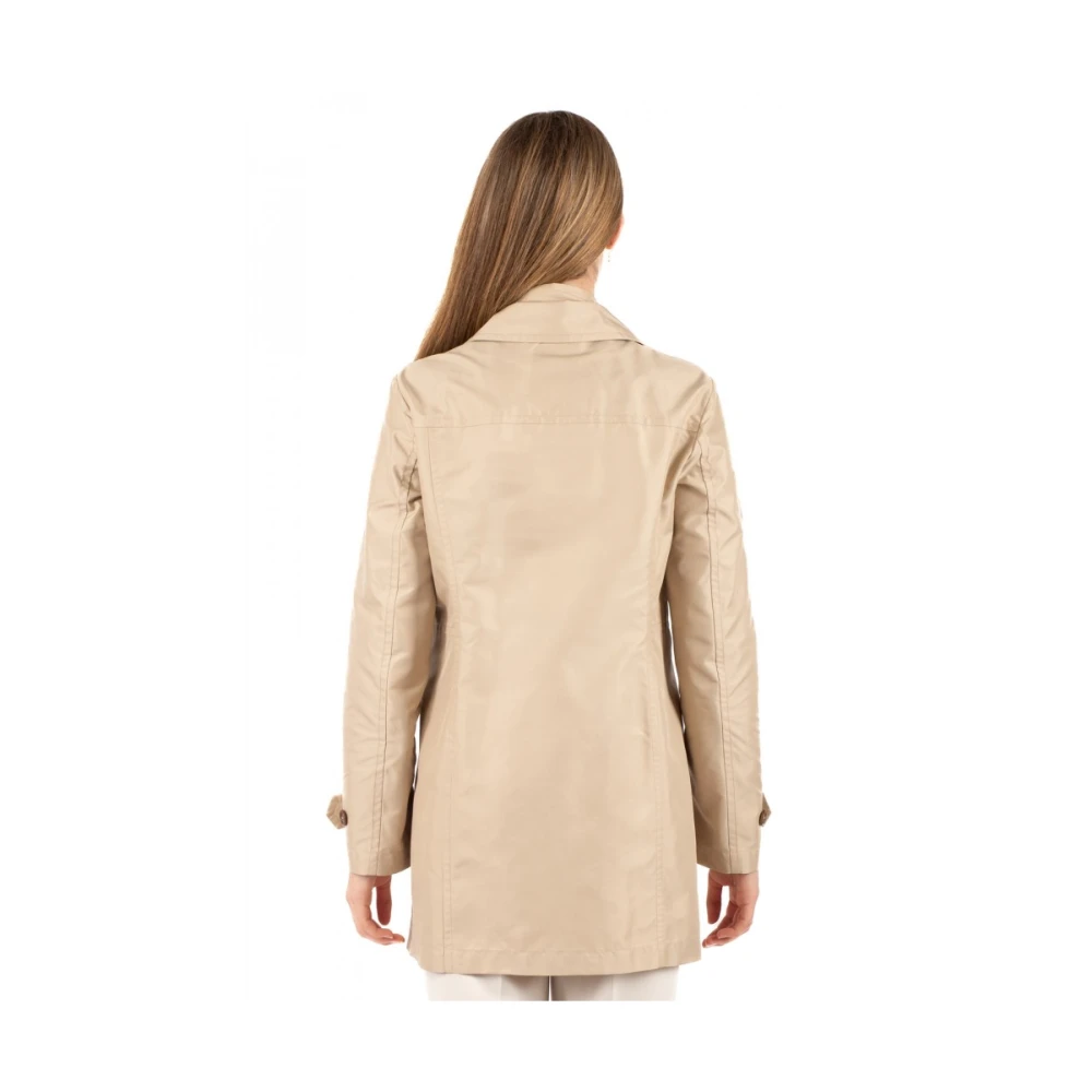 Fay Stijlvolle Blouson Jas Beige Dames