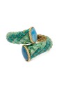 green-enamel-brass-acrylic-resin-jewelry