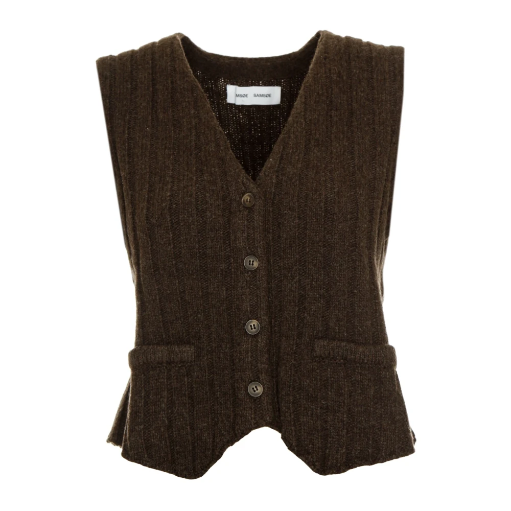 Jackets > Vests - - Samsøe Samsøe - Modalova