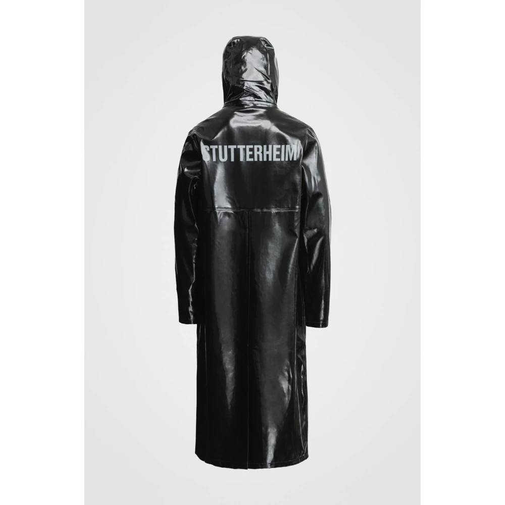 Stutterheim Print Opal Regenjas Black Heren