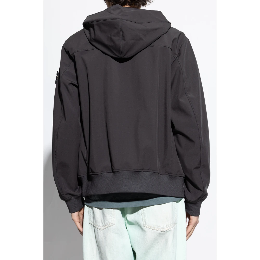 Stone Island Capuchonjas Black Heren