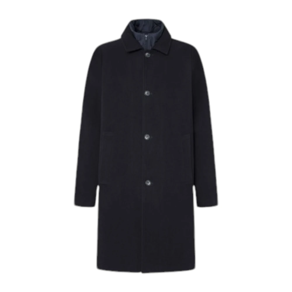 Pepe Jeans Blauwe Dulwich Jassen voor Mannen Blue Heren