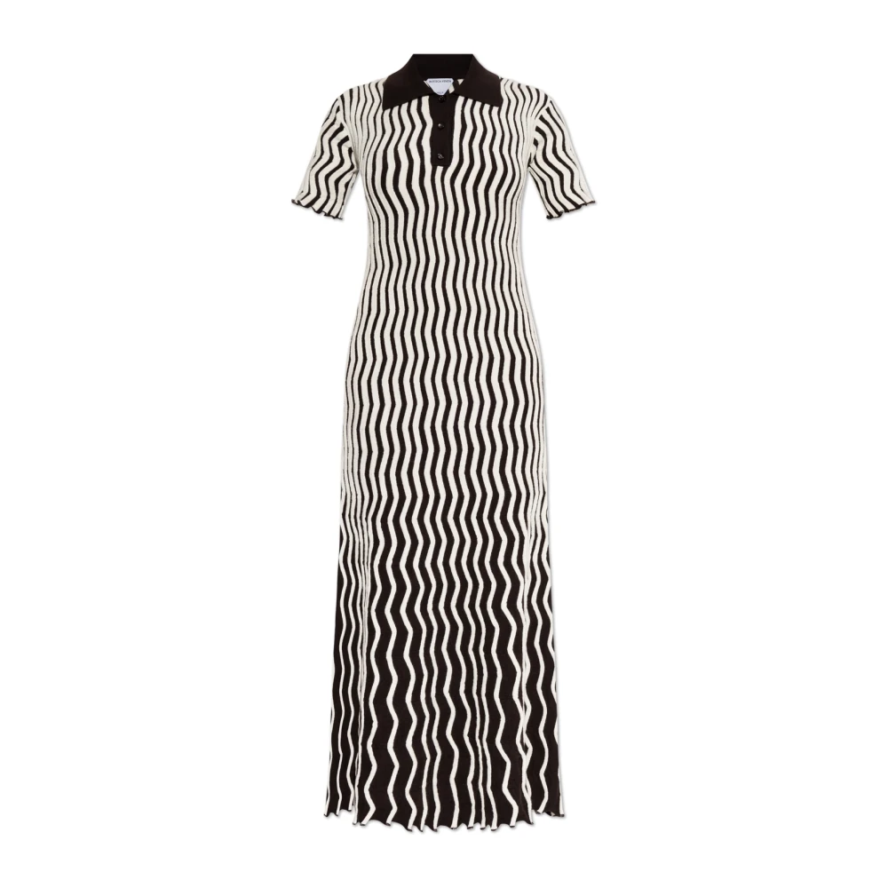 Bottega Veneta Wollen jurk White Dames