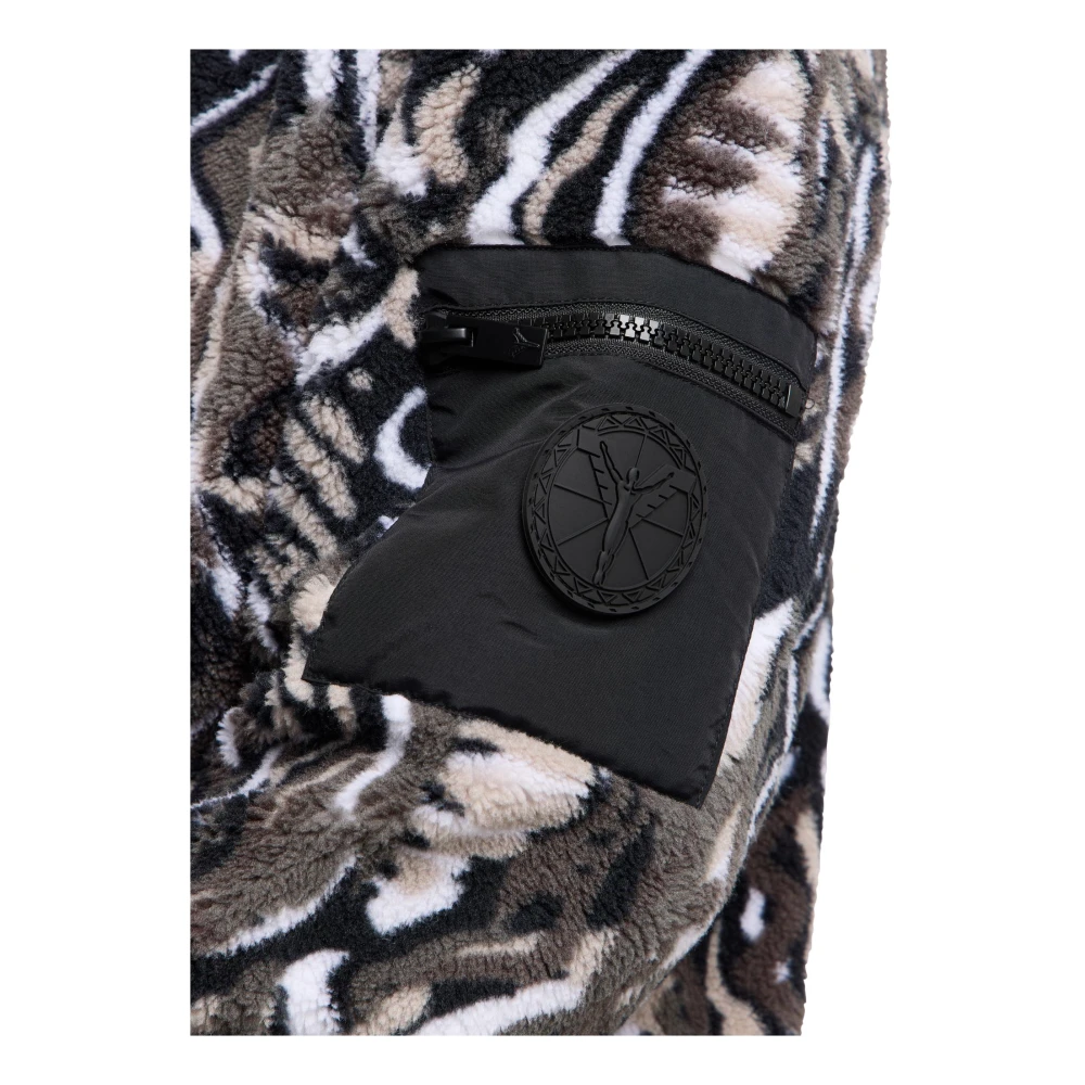 carlo colucci Gezellige Oversized Teddyjas Black Heren