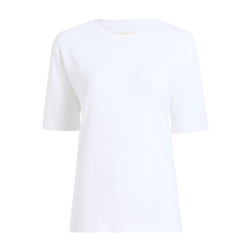 Khaite Witte T-shirts en Polos Mae White Dames