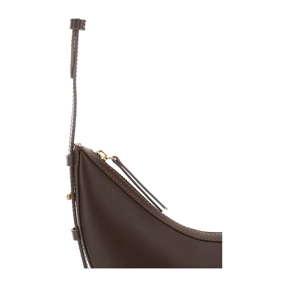 Soeur Bruine Mini Schoudertas met Asymmetrisch Ontwerp Brown Dames