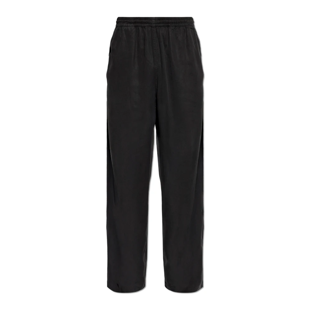 Diesel Uomo Nero Pantaloni, L, New,