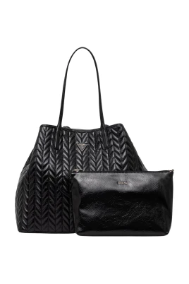 Cheryl Quilted Chevron Tote