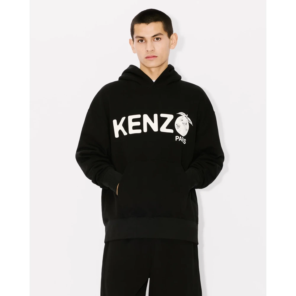 Kenzo Oversize Hoodie Zwart Black Heren