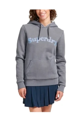 Superdry Hoodies Grå XS