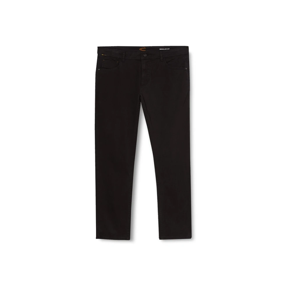 Camel active Straight Leg Jeans Black Heren