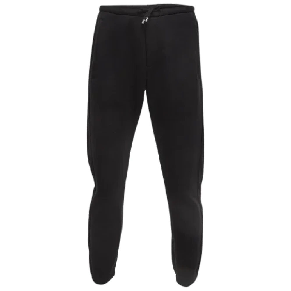 Armani Pre-owned Knit bottoms Black Heren