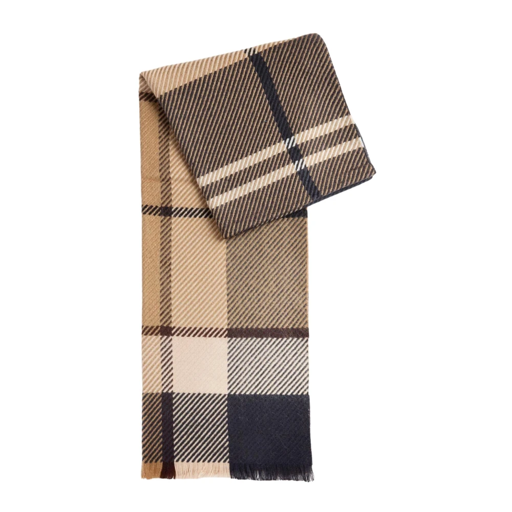 Barbour Women's Blair Tartan Scarf In Birchwood Dress Tartan - Image 4