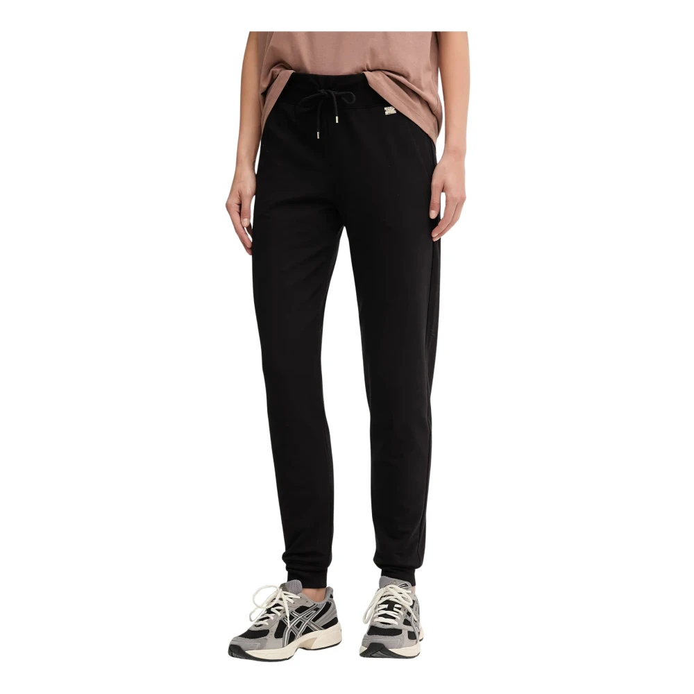 Ea7 Donna Nero Per 7W000461_af13135 Pantalone Da Tuta Core Lady (M), Casual, Sportivo, Cotone - Immagine 3