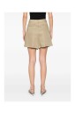 groene-box-pleat-shorts-met-zakken
