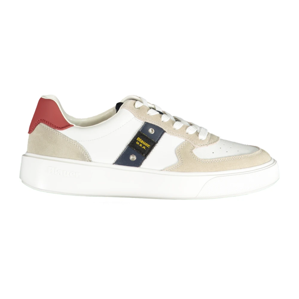 Blauer Men's White Sneakers, 11 Uk, Shoes