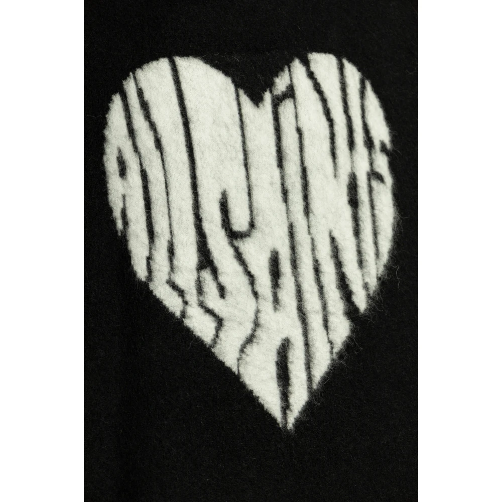 AllSaints Bubble Sweater Black Heren