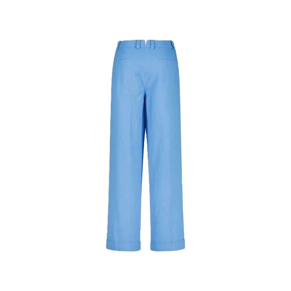 RIANI Rechte broek met splitten Blue Dames