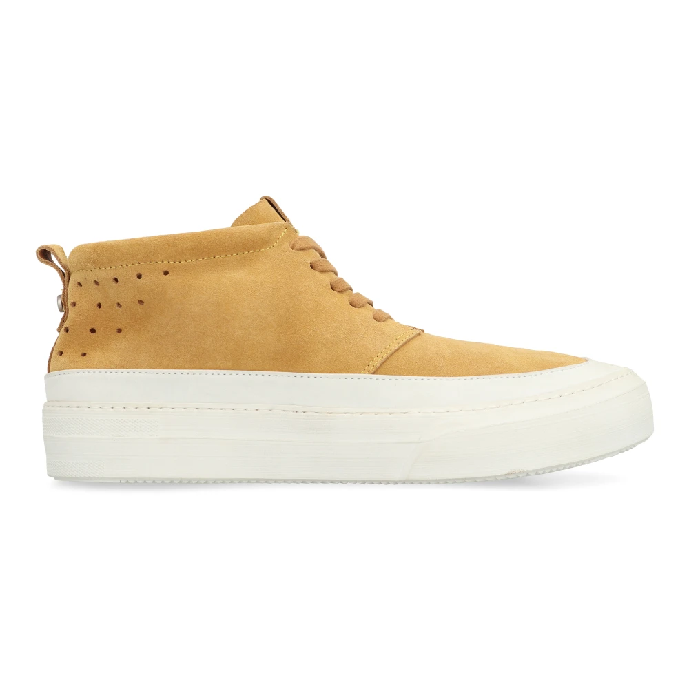 Volta Suede Mid-Top Platform Sneakers Heren Schoenen Geel