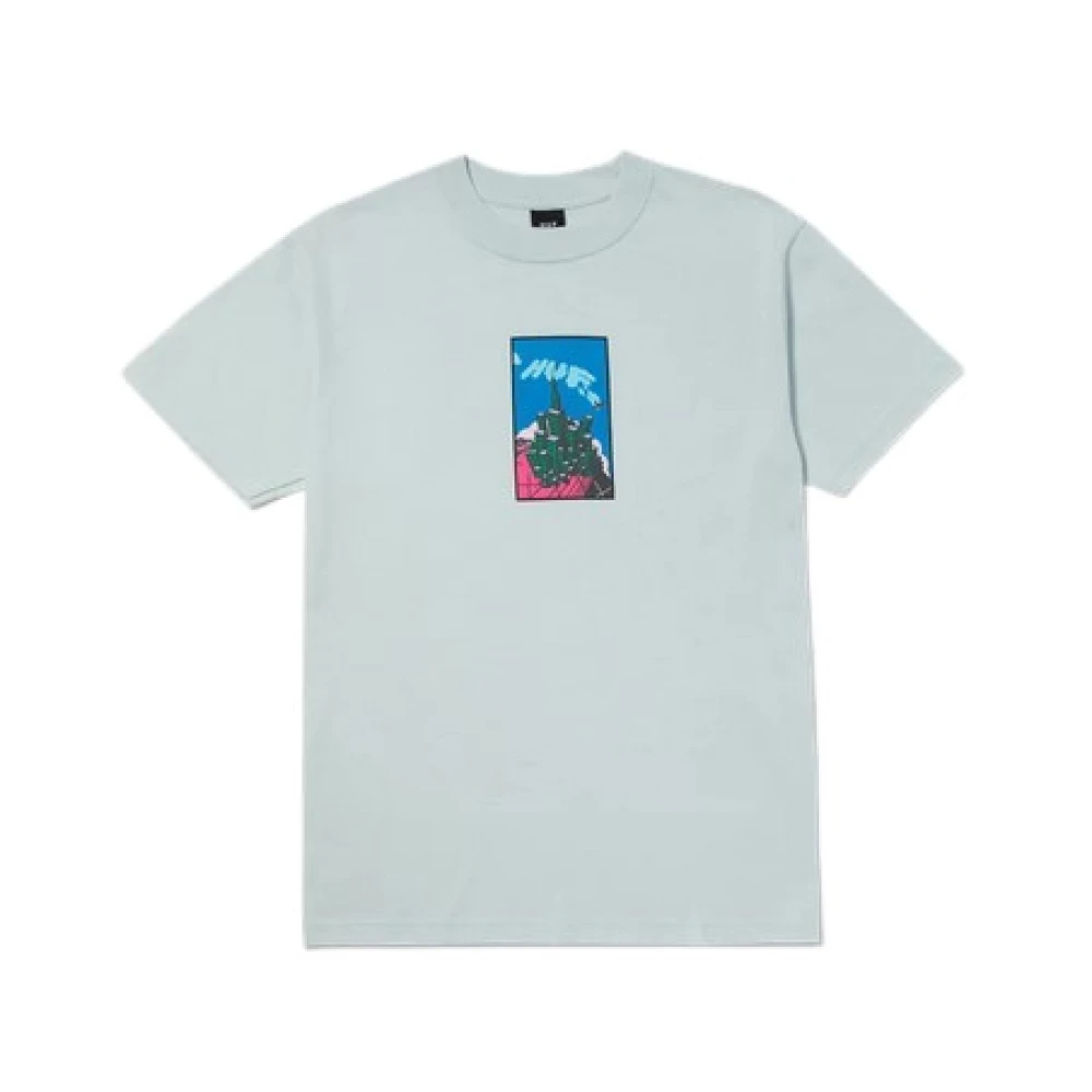 HUF Clear Blue Sky Is The Limit T-shirt Blue Heren
