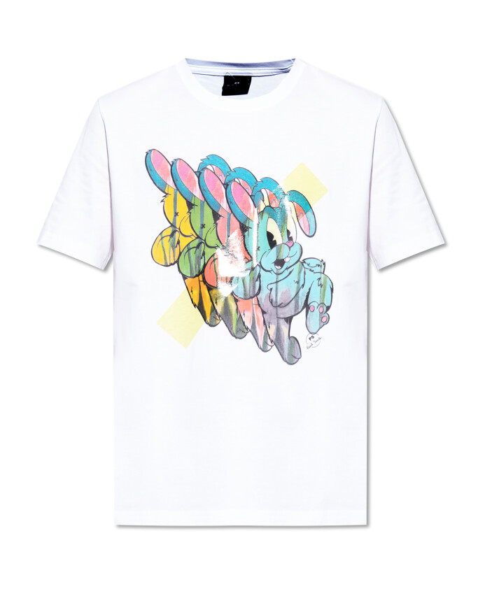 t-shirt-avec-imprime-colore