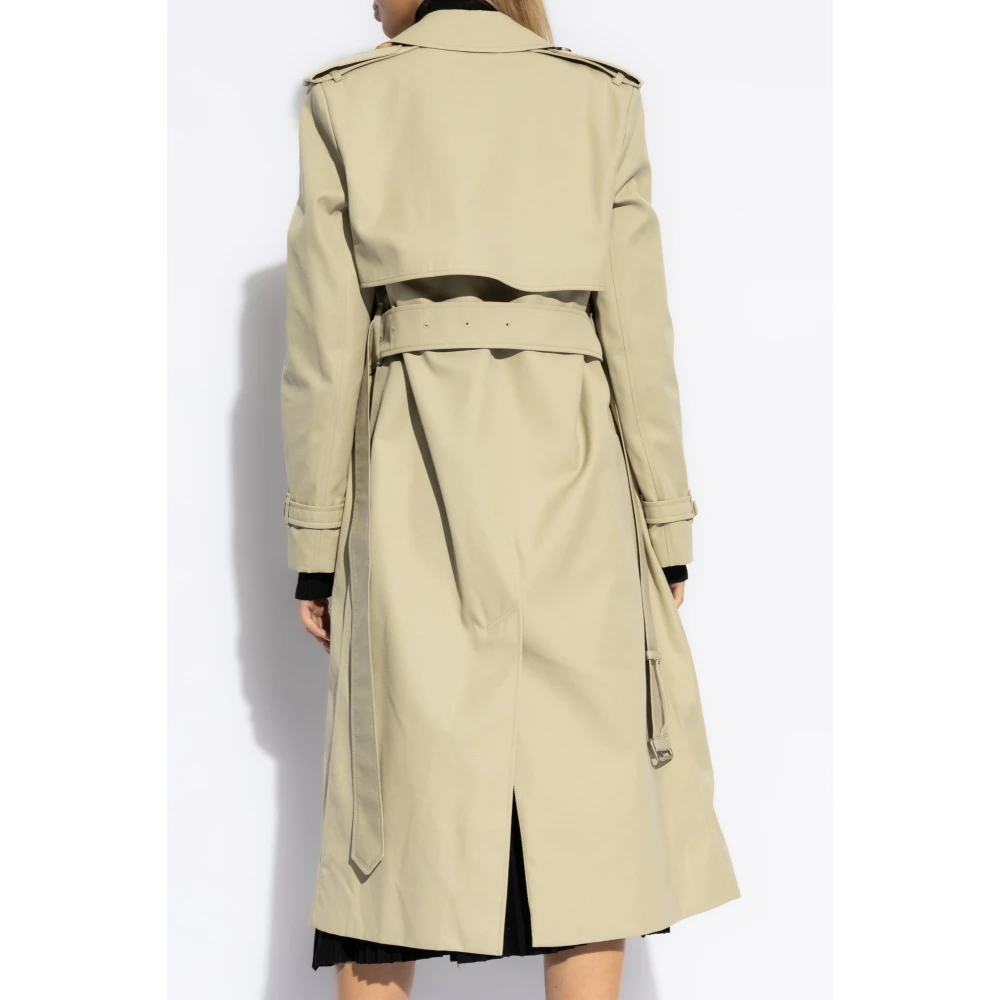 Burberry Trenchcoat met riem Beige Dames