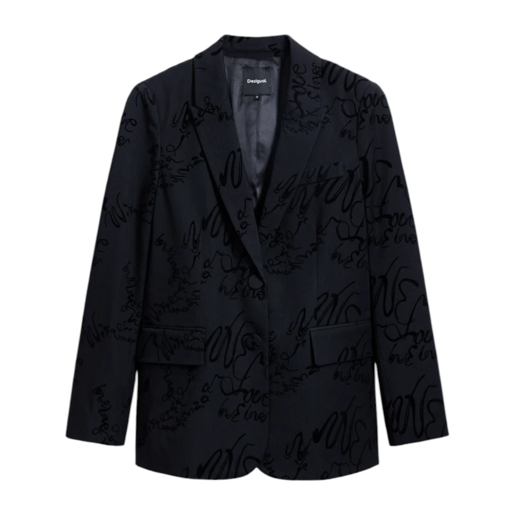 Desigual Women's Black Spring/Summer Jacket