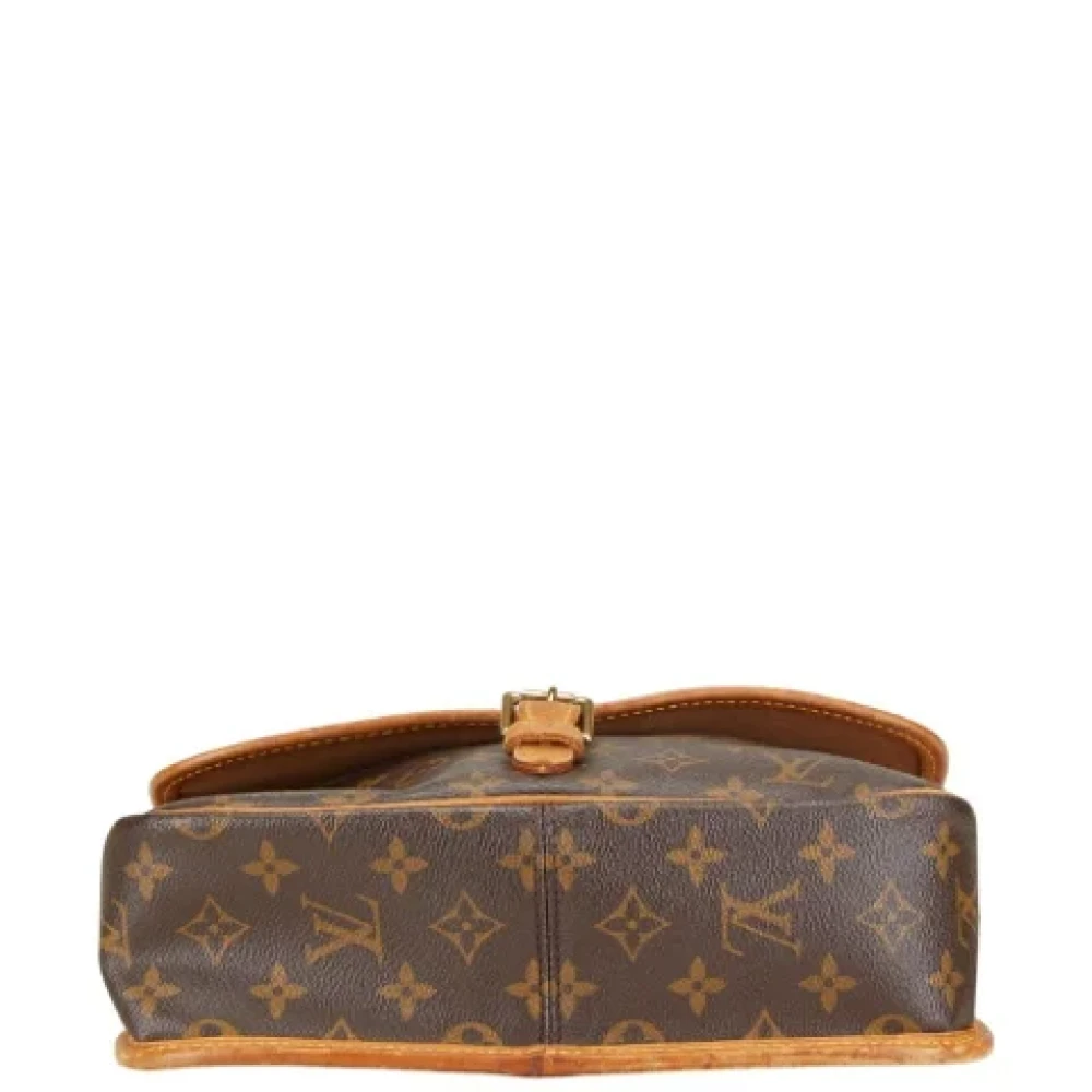 Louis Vuitton Vintage Pre-owned Canvas shoulder-bags Brown Dames